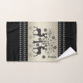 Weihnachtsmuster Badhandtuch Set (Handtuch)