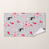 Weihnachtsmuster Badhandtuch Set (Handtuch)