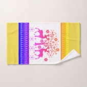 Weihnachtsmuster Badhandtuch Set (Handtuch)