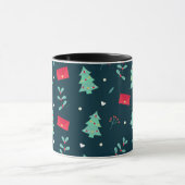 Weihnachtsmuster, beliebtes Design, Tasse (Zentrum)
