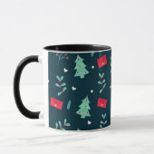 Weihnachtsmuster, beliebtes Design, Tasse (Links)