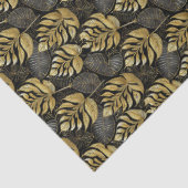 Weihnachtsmuster Black Gold Christmas Pattern#29 I Seidenpapier (Detail)