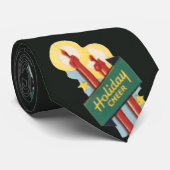 Weihnachtsmuster, Candles Holiday Cheer Krawatte (Gerollt)