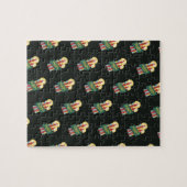 Weihnachtsmuster, Candles Holiday Cheer Puzzle (Horizontal)