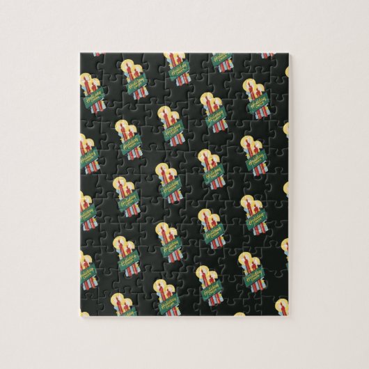 Weihnachtsmuster, Candles Holiday Cheer Puzzle (Vertikal)