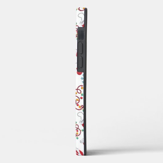 Weihnachtsmuster Case-Mate iPhone Hülle (Rückseite / Links)