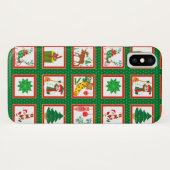 Weihnachtsmuster Case-Mate iPhone Hülle (Rückseite (Horizontal))