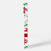 Weihnachtsmuster Case-Mate iPhone Hülle (Rückseite / Links)