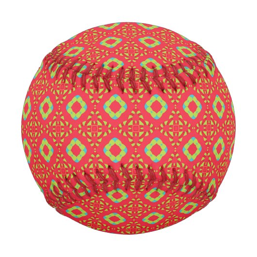 Weihnachtsmuster Charm 01 - Baseball (Vorderseite)