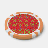 Weihnachtsmuster Charm 01 - Pokerchips (Einzeln)