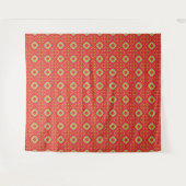 Weihnachtsmuster Charm 01 - Wandteppich (Vorderseite (Horizontal))