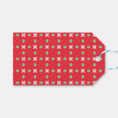 Weihnachtsmuster Charm 02 - Geschenkanhänger (Vorderseite (Horizontal))