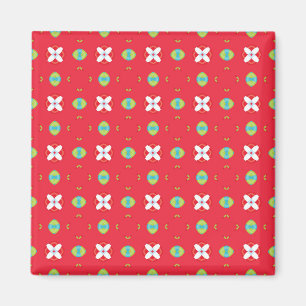 Weihnachtsmuster Charm 02 - Magnet