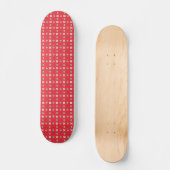 Weihnachtsmuster Charm 02 - Skateboard (Vorderseite)