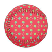 Weihnachtsmuster Charm 03 - Baseball (Vorderseite Links)