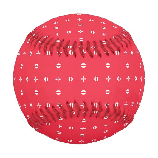Weihnachtsmuster Charm 09 - Baseball (Vorderseite)