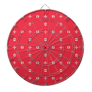 Weihnachtsmuster Charm 09 -  Dartscheibe
