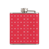Weihnachtsmuster Charm 09 - Flachmann (Rückseite)