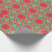 Weihnachtsmuster Charm  Geschenkpapier (Ecke)