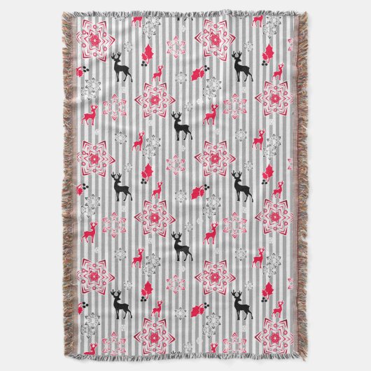 Weihnachtsmuster Decke (Vorderseite Vertikal)