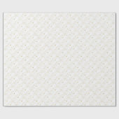 Weihnachtsmuster der glühenden Sterne Geschenkpapier (Flach)