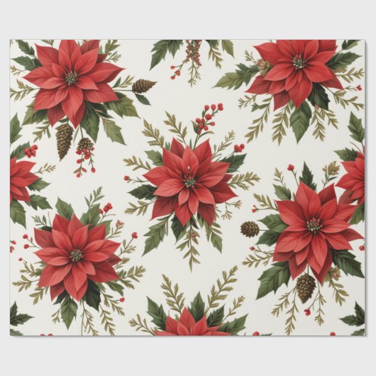 Weihnachtsmuster-Designpapier Geschenkpapier (Flach)