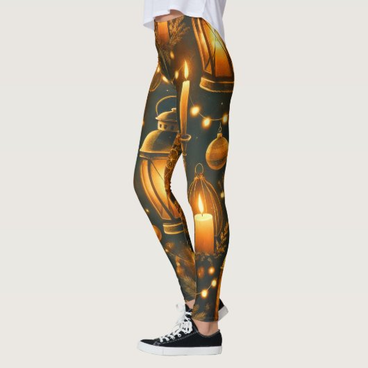 Weihnachtsmuster | Feiertag Leggings (Links)