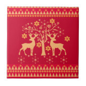 Weihnachtsmuster Fliese (Vorderseite)