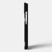 Weihnachtsmuster, frohe Weihnachten im Kraut Case-Mate iPhone Hülle (Rückseite / Links)