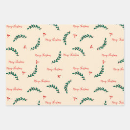 Weihnachtsmuster für Blätter