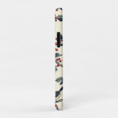 Weihnachtsmuster für Rustikale Vögel und Poinsetti Case-Mate iPhone Hülle (Hinten/Rechts)