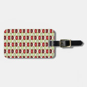 Weihnachtsmuster Gepäckanhänger (Vorderseite horizontal)