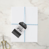 Weihnachtsmuster Geschenkanhänger (Mit Garn)