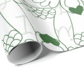 Weihnachtsmuster geschenkpapier (Rolleneckpunkt)