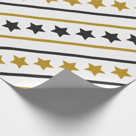 Weihnachtsmuster Geschenkpapier (Ecke)