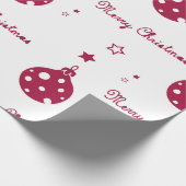 Weihnachtsmuster geschenkpapier (Ecke)