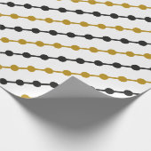 Weihnachtsmuster Geschenkpapier (Ecke)