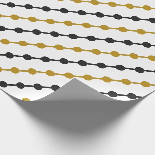 Weihnachtsmuster Geschenkpapier (Ecke)