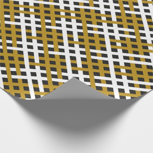 Weihnachtsmuster Geschenkpapier (Ecke)