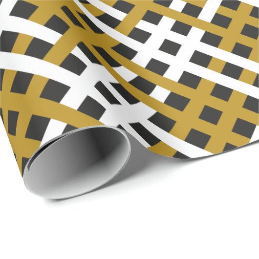 Weihnachtsmuster Geschenkpapier (Rolleneckpunkt)