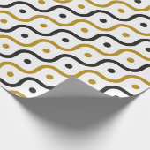 Weihnachtsmuster Geschenkpapier (Ecke)