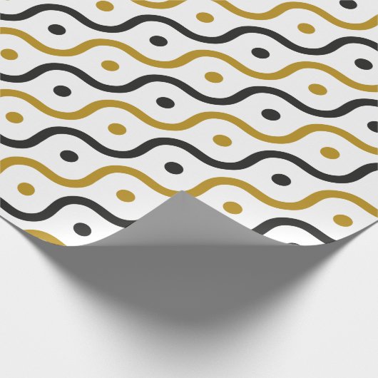 Weihnachtsmuster Geschenkpapier (Ecke)