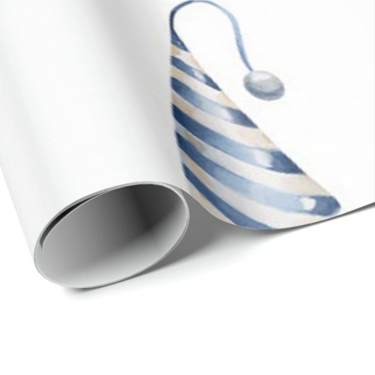 Weihnachtsmuster Geschenkpapier (Rolleneckpunkt)