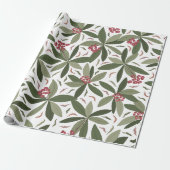 Weihnachtsmuster Geschenkpapier (Ungerollt)
