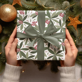 Weihnachtsmuster Geschenkpapier