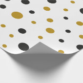 Weihnachtsmuster Geschenkpapier (Ecke)