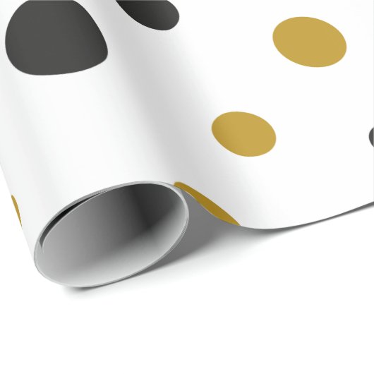 Weihnachtsmuster Geschenkpapier (Rolleneckpunkt)