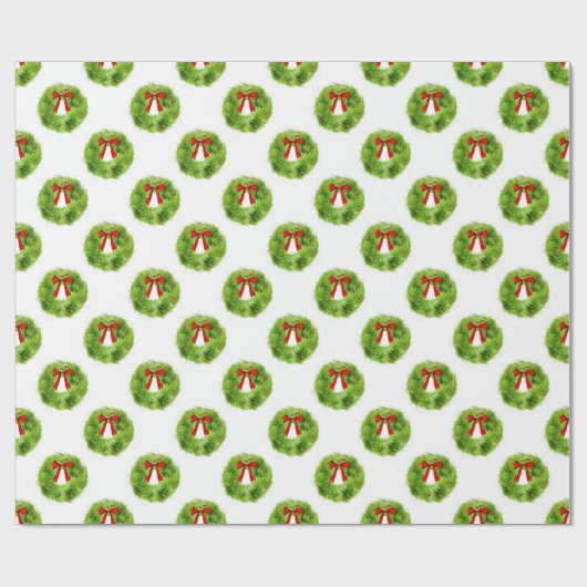 Weihnachtsmuster Geschenkpapier (Flach)