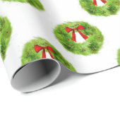 Weihnachtsmuster Geschenkpapier (Rolleneckpunkt)