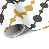 Weihnachtsmuster Geschenkpapier (Rolleneckpunkt)